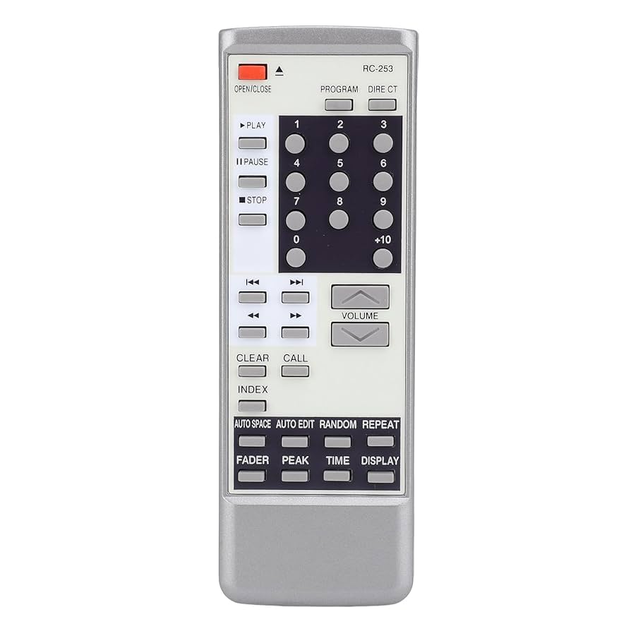 Amazon | 交換用 RC-253 リモコン デノン DCD1560、DCD1450AR